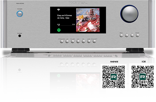 Rotel RAS-5000 | Amplificador Integrado con HDMI ARC y DAC y Streaming incluido | Hi-Fi Moderno Todo en Uno | JMI Audio