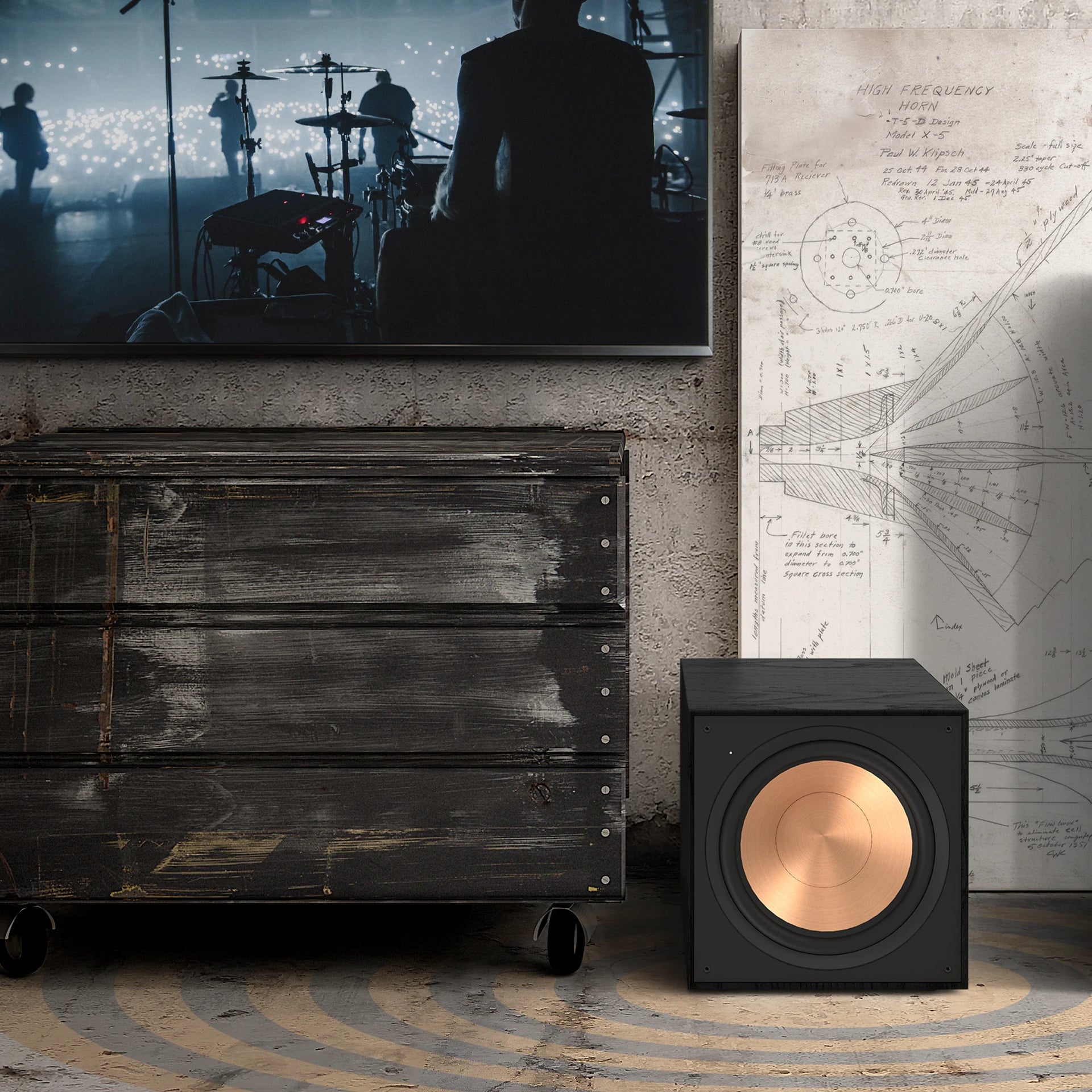 R-12SWi Subwoofer de 12 pulgadas con 400W RMS | Klipsch