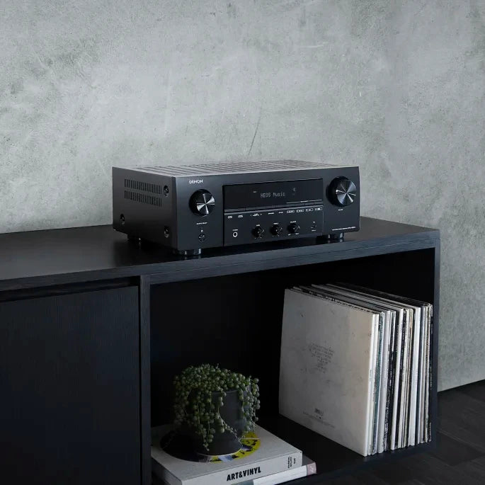 DRA-900H DENON Receptor estéreo + ES20 Signature Par de bocinas | Polk Audio
