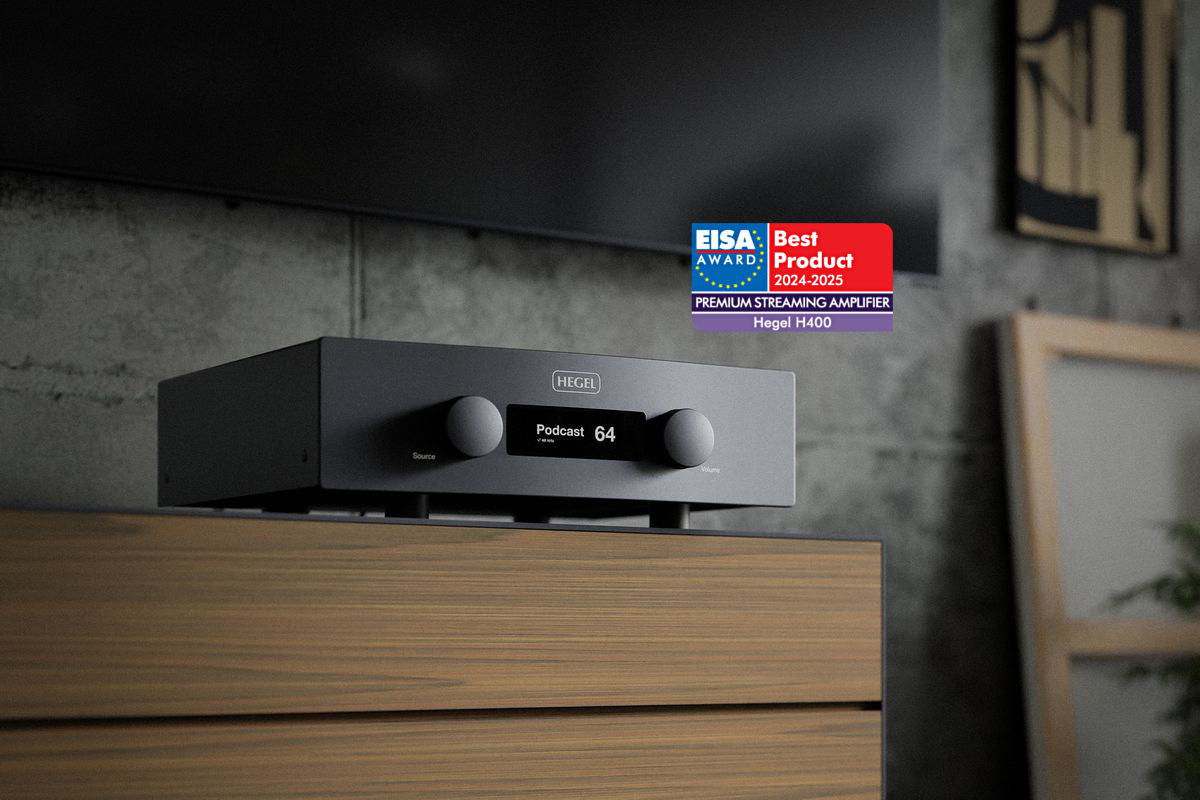 Hegel H400 | Amplificador Integrado con Streaming | Potencia Audiófila y Diseño Escandinavo | JMI Audio