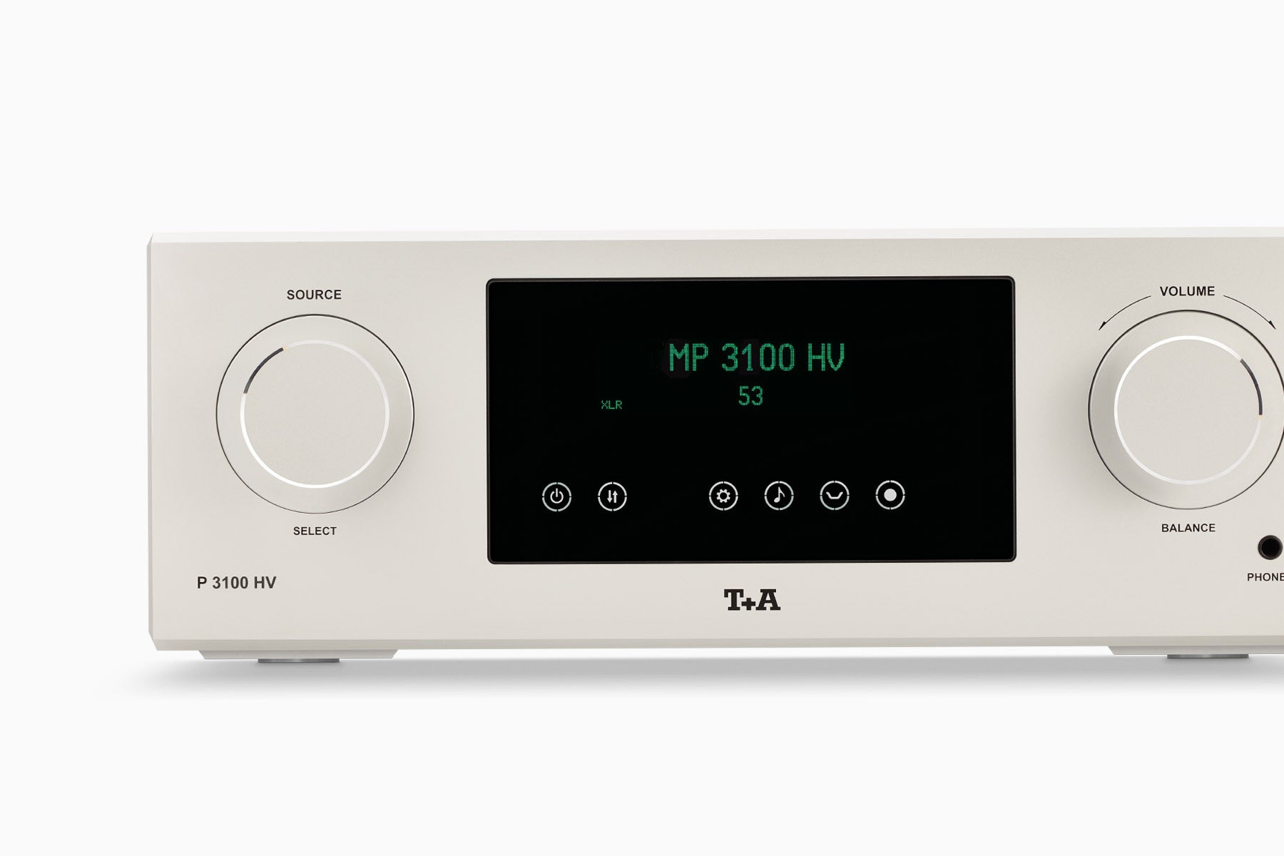 P 3100 HV Preamplificador de alta gama para audiófilos | T+A