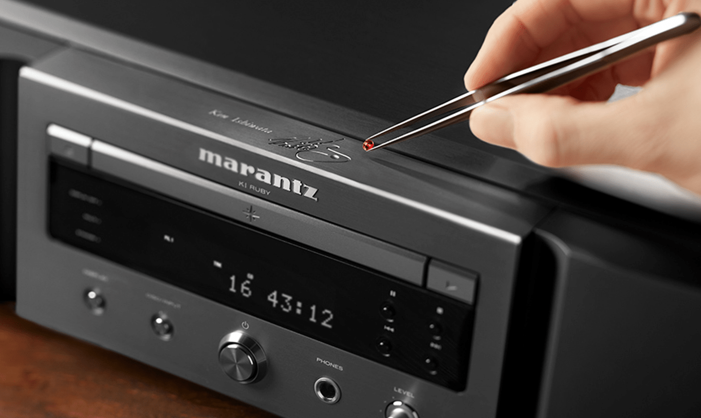 SA-KI Ruby Reproductor de discos compactos con USB-DAC | Marantz