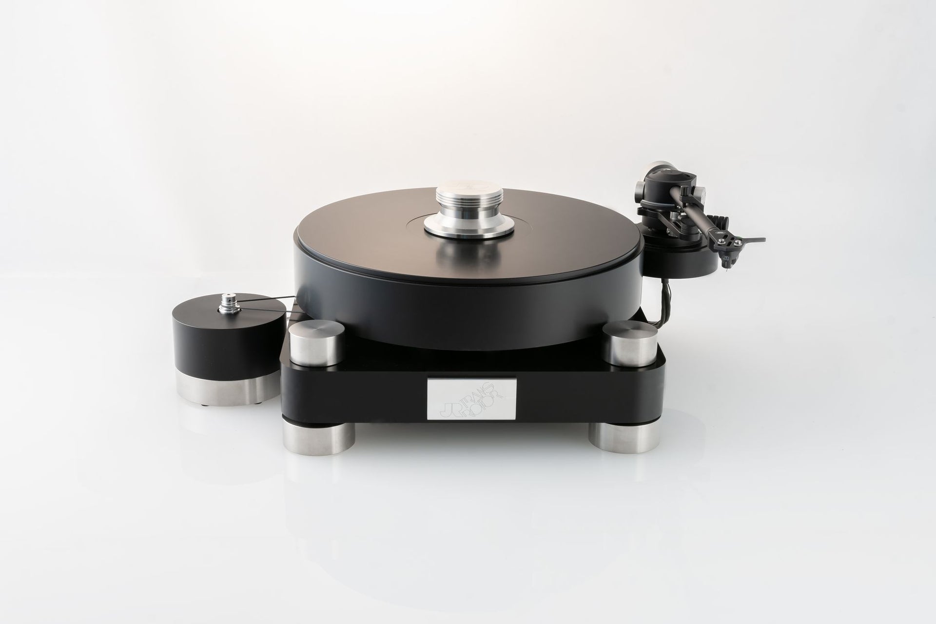 Massimo Nero TMD Tornamesa con tracción magnética,brazo RB880 | Transrotor