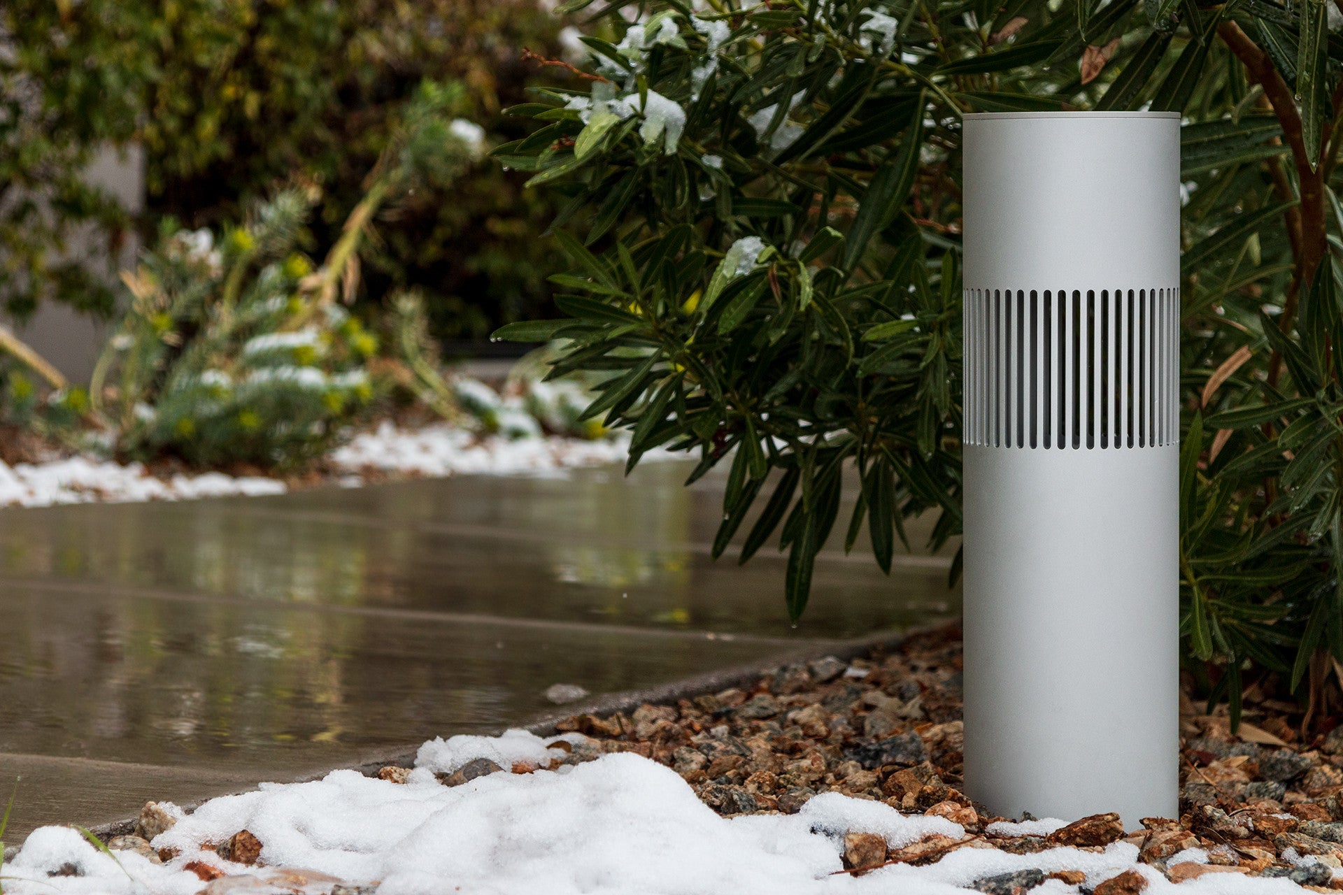 LSB64RD 360° Bocina de lujo con Subwoofer Landscape Bollard  I Origin Acoustics