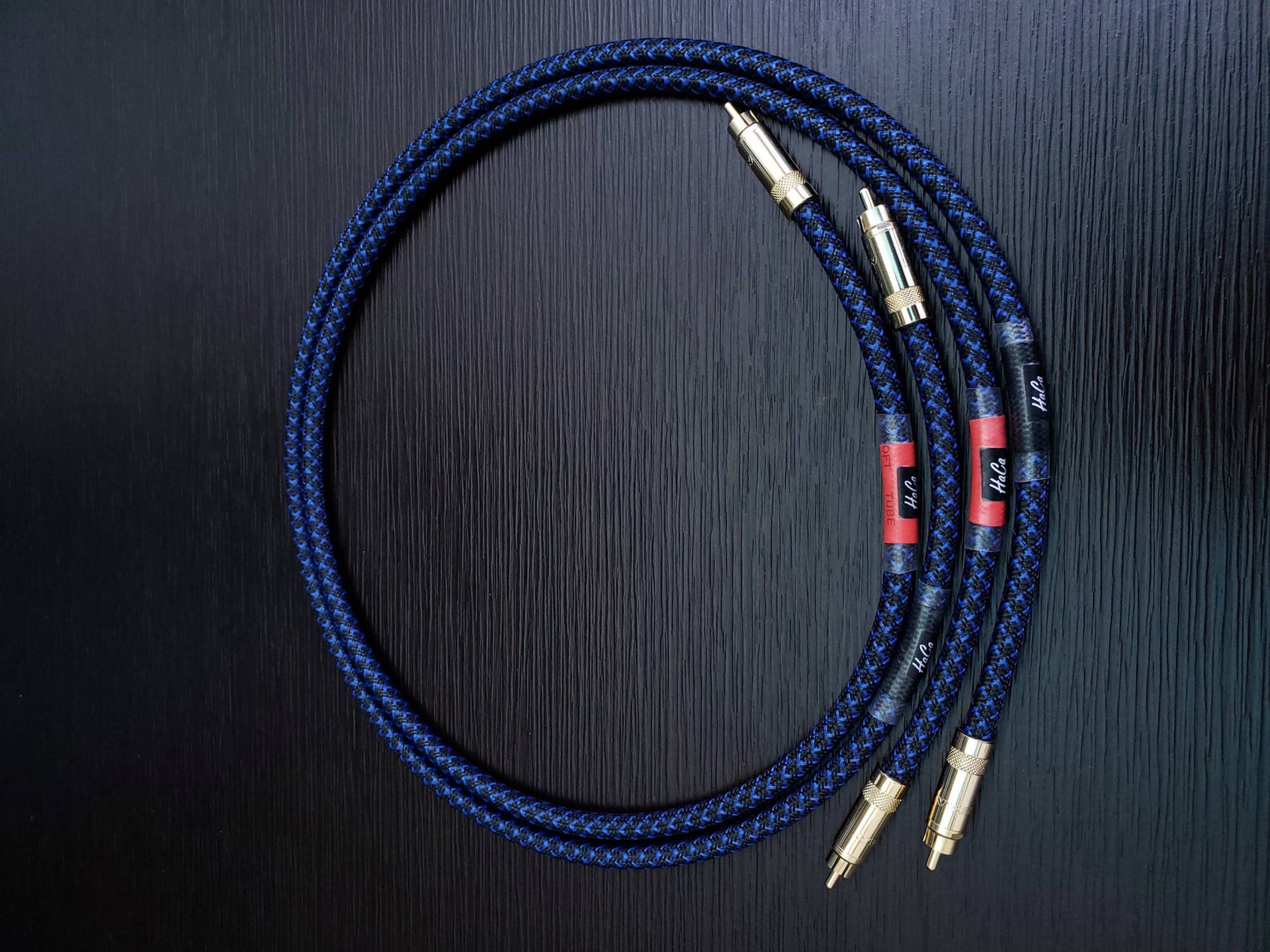 High Mass par de cables de interconexion RCA | Handcraft
