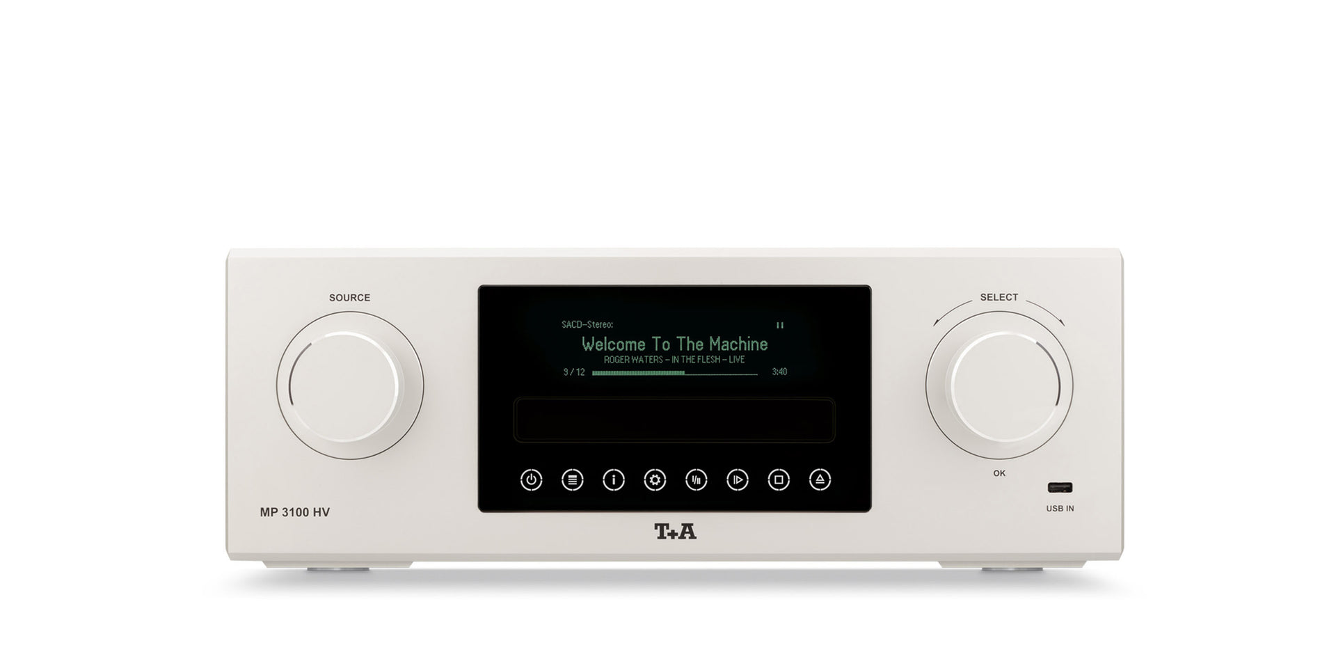 MP 3100 HV Lector de CD/SACD con entradas digitales y streaming integrado | T+A
