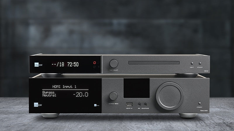 Lyngdorf CD-2 reproductor de CD con DAC wolfson Hi-End