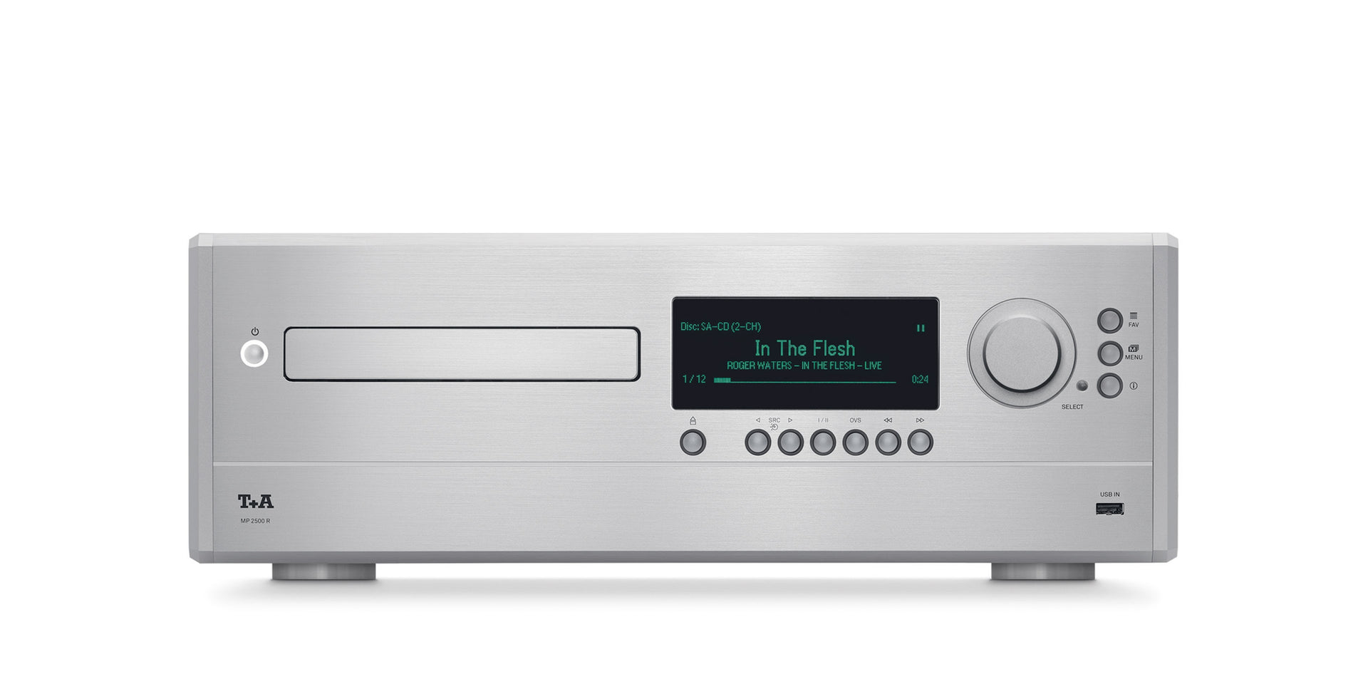 MP 2500 R Reproductor CD/SACD, Wifi,Bluetooth y streaming integrado | T+A