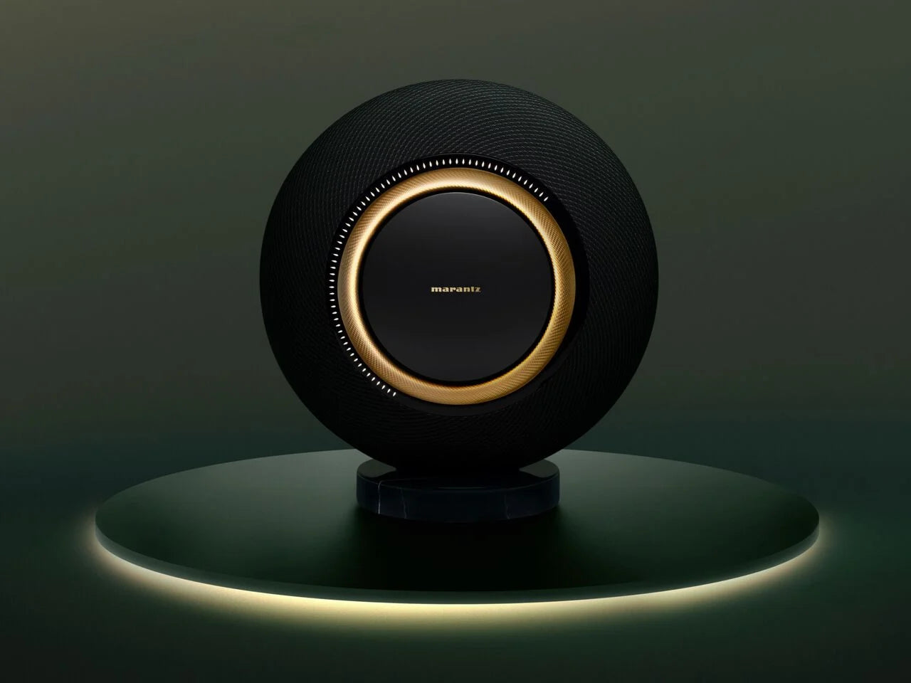 Marantz Grand Horizon | Bocina Inalámbrica Premium con HEOS, HDMI ARC y Graves Extensos | La Experiencia Todo en Uno Más Envolvente | JMI Audio