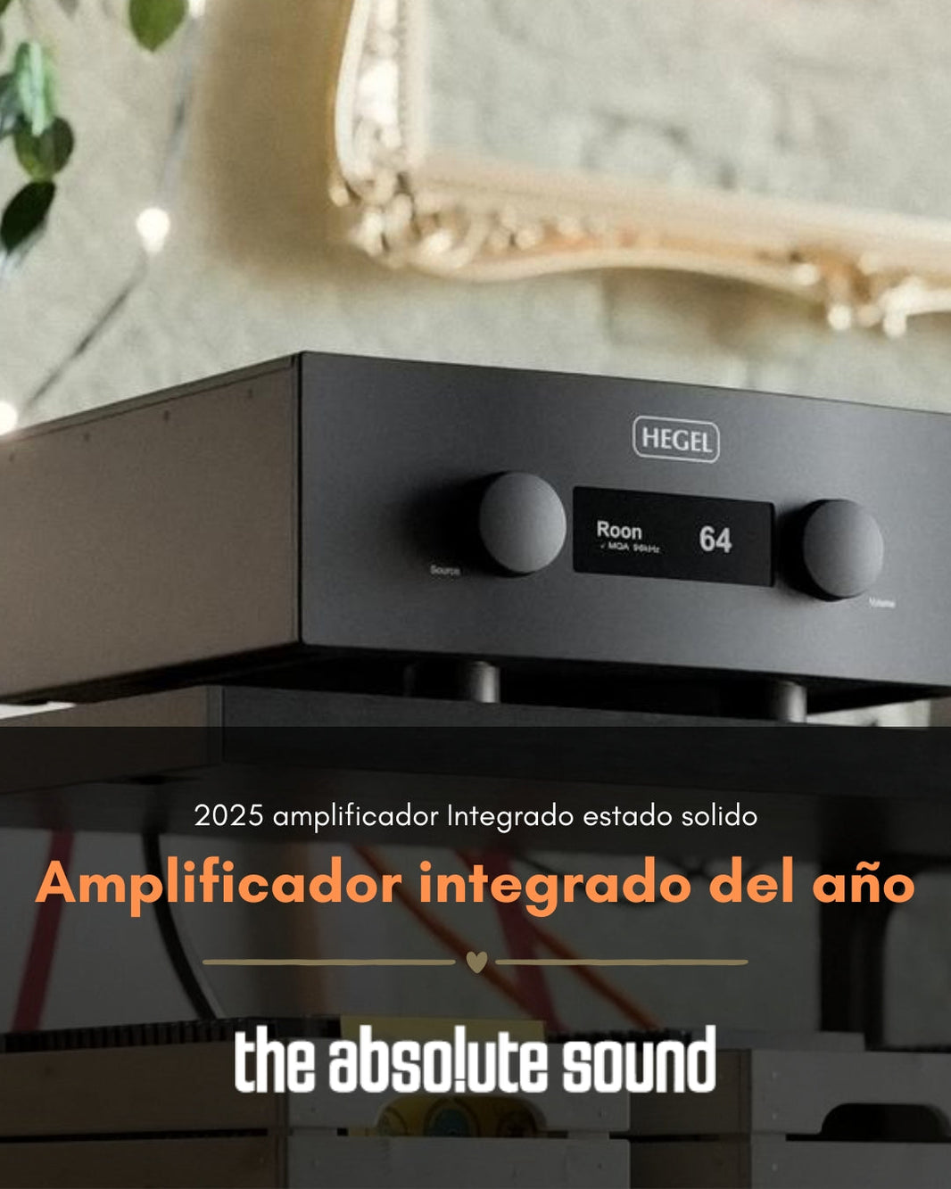 Amplificado integrado de estado solido hegel H600