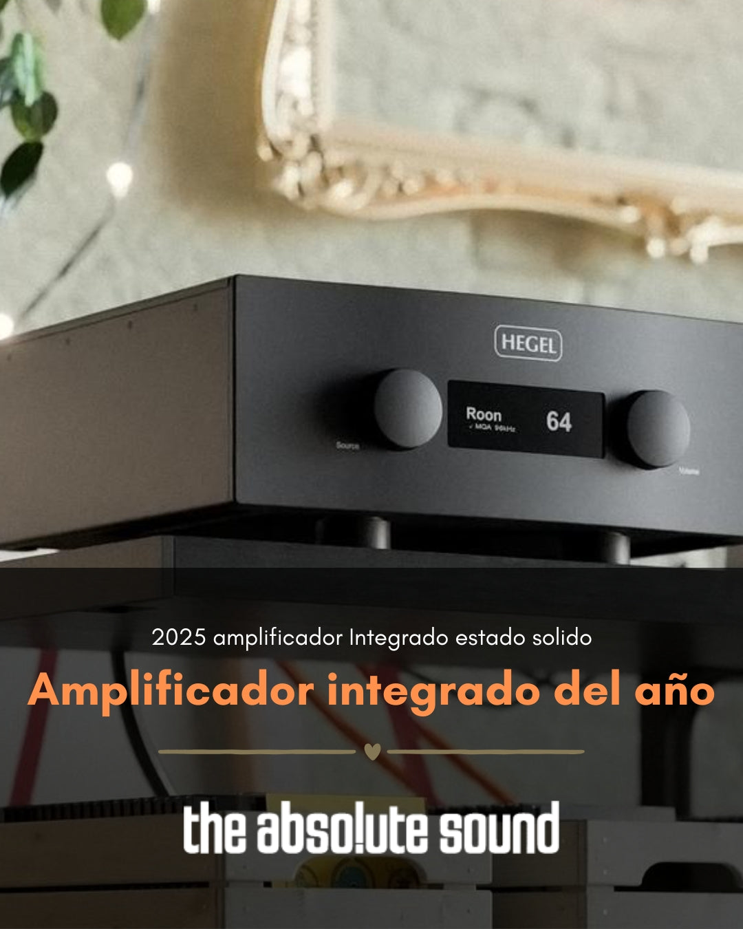 Amplificado integrado de estado solido hegel H600