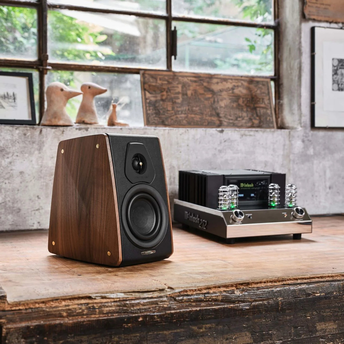 🎵 Sonus faber Concertino G4 | Bocinas High-End Heritage de Repisa – Par