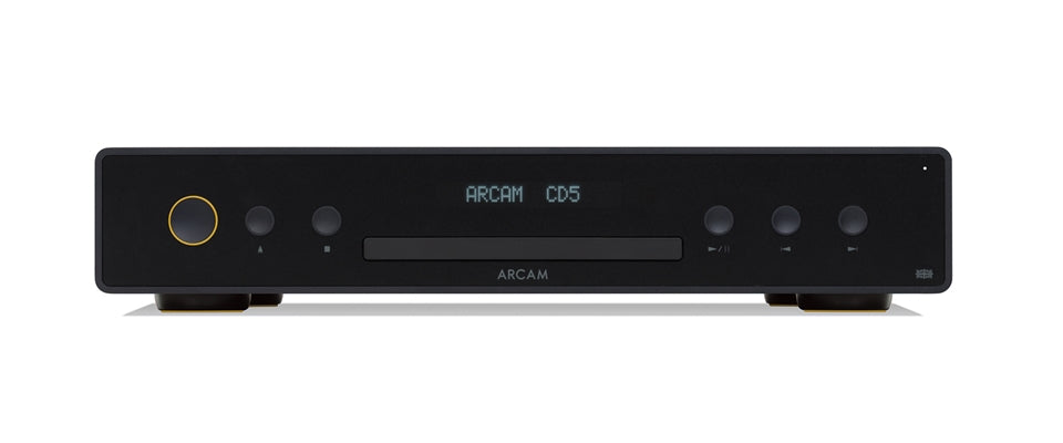 Arcam CD5 | Reproductor de CD Solo con DAC ESS, USB‑A Hi‑Res y Estética Premium | Calidad Compacta Hi‑Fi | JMI Audio