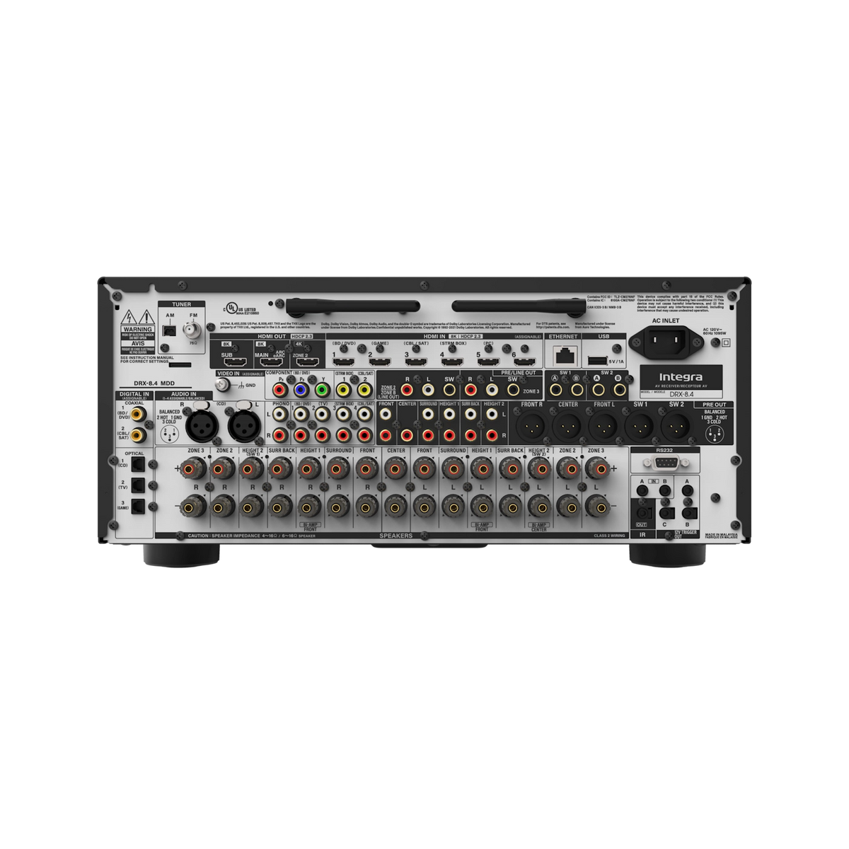 🎬 Integra DRX-8.4 | Receptor AV Flagship 11.4 Canales, 150 W, Dirac Live, THX, Auro-3D y HDMI 8K | JMI Audio