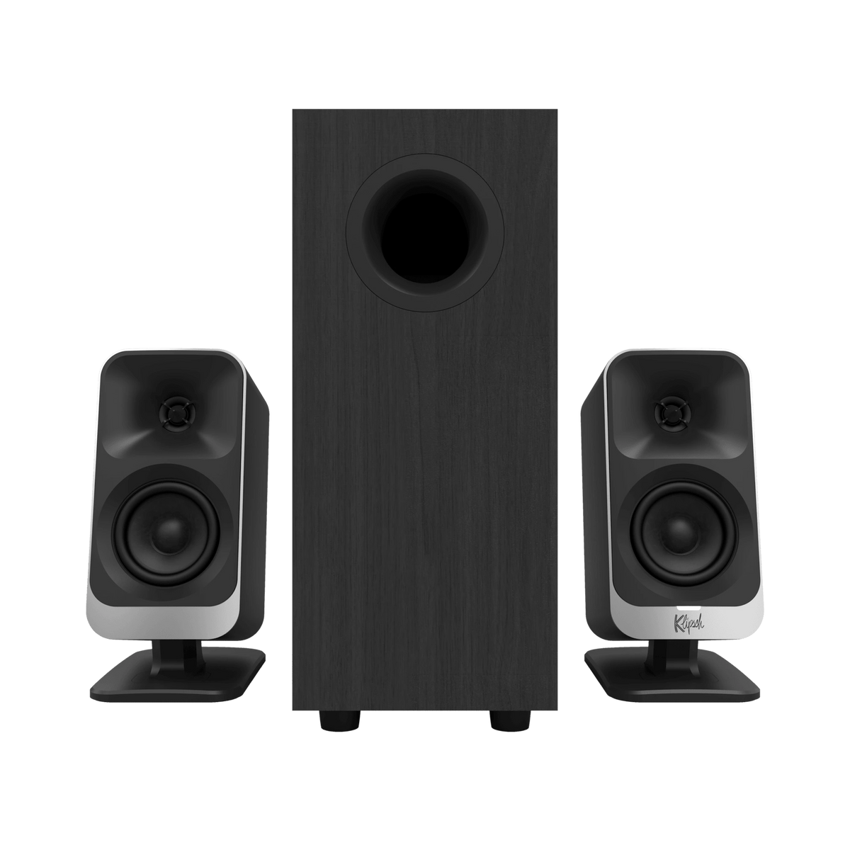 🔊 Klipsch ProMedia Lumina 2.1 | Sistema de audio 2.1 para computadora con subwoofer, Bluetooth y RGB | JMI Audio