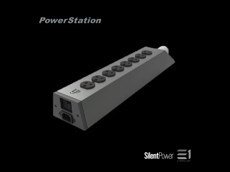 ⚡ PowerStation by Silent Power | Regleta audiófila con purificación activa de energía y aislamiento total | JMI Audio