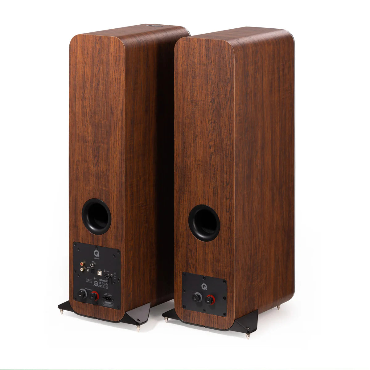 Q Acoustics M40 | Sistema Hi-Fi de Bocinas de Torre Activas | Elegancia Vertical con Sonido Envolvente | JMI Audio