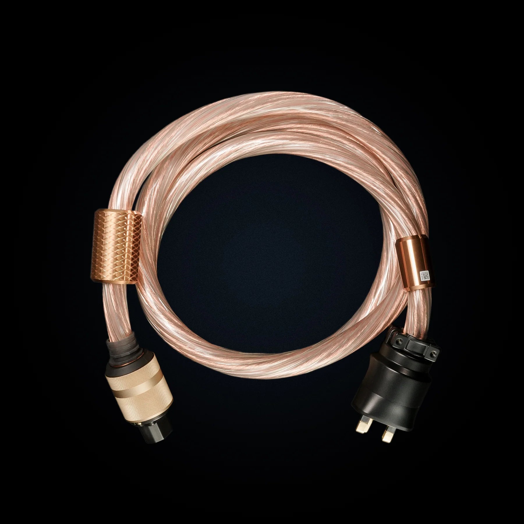 ⚡ Silent Power Quasar | Cable de corriente audiófilo con conductores de cobre plateado, blindaje y geometría híbrida | JMI Audio