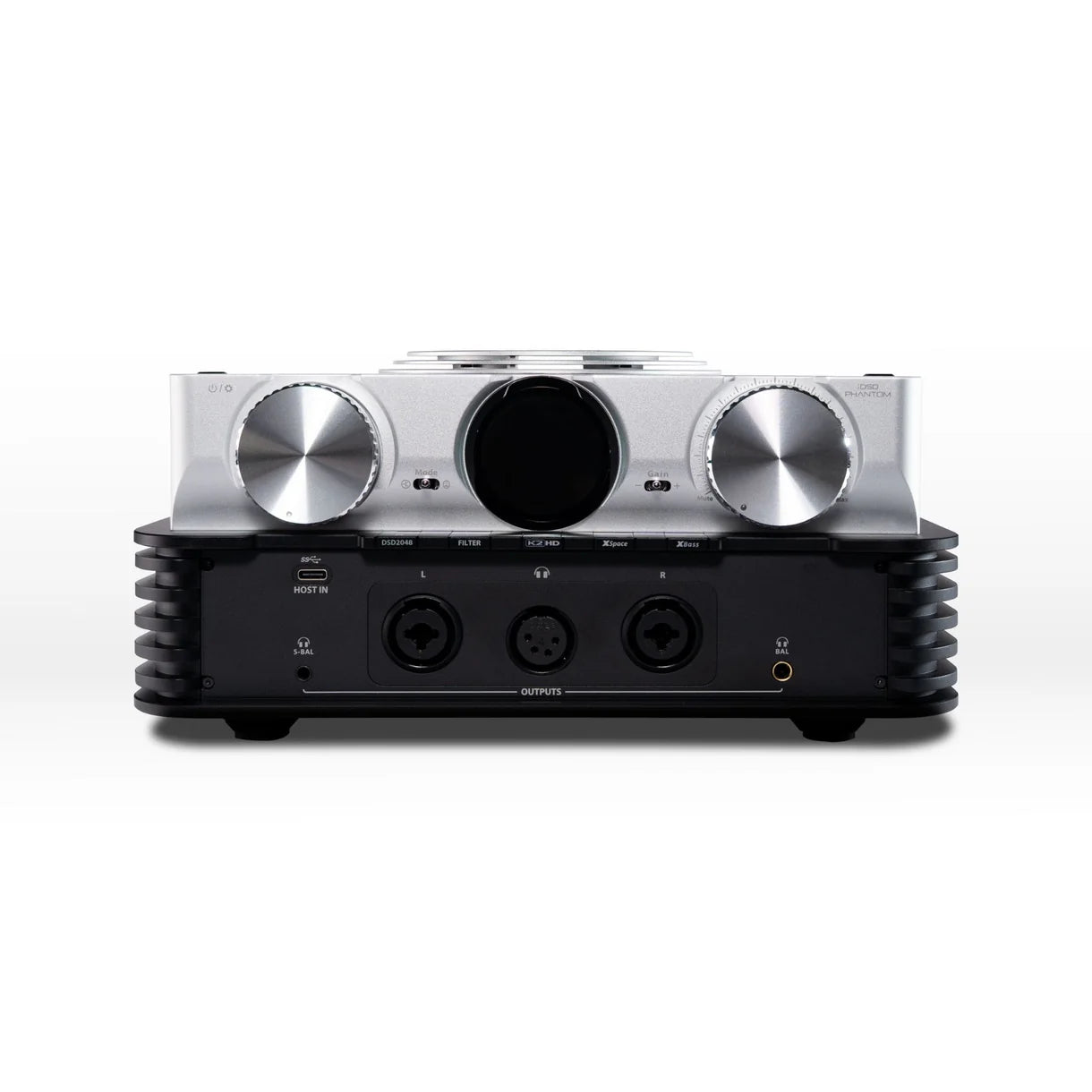🖤 iFi iDSD Phantom | DAC y amplificador audiófilo de referencia con conexión óptica, USB, AES/EBU y salidas balanceadas | JMI Audio