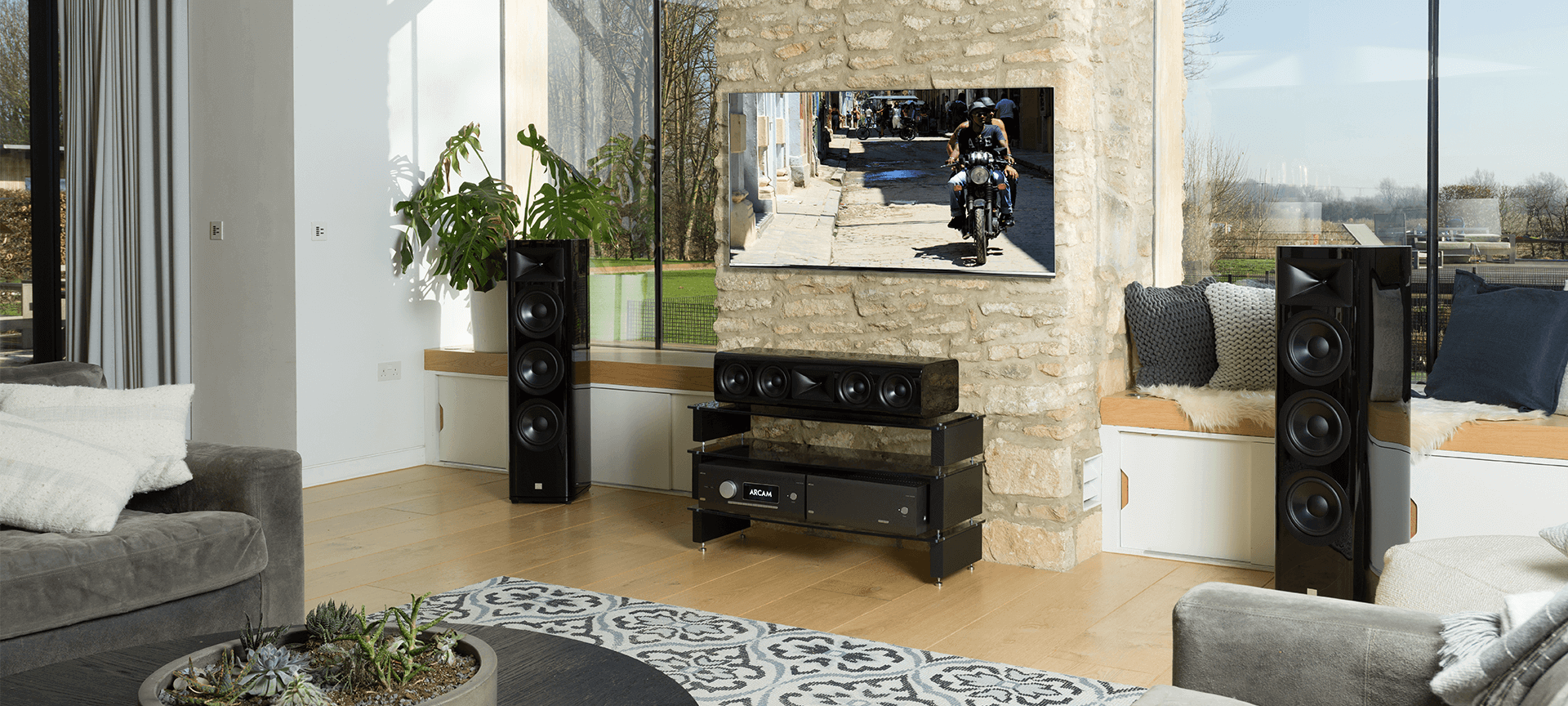 🔊 JBL HDI-4500 | Bocina central HiFi 2.5 vías con 4 woofers 5.25” y driver de compresión HDI | JMI Audio