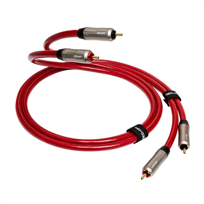 QED Reference Audio 40 (par) | Interconexión RCA analógica | Más transparencia, mejor ritmo y una conexión seria para sistemas HiFi bien armados