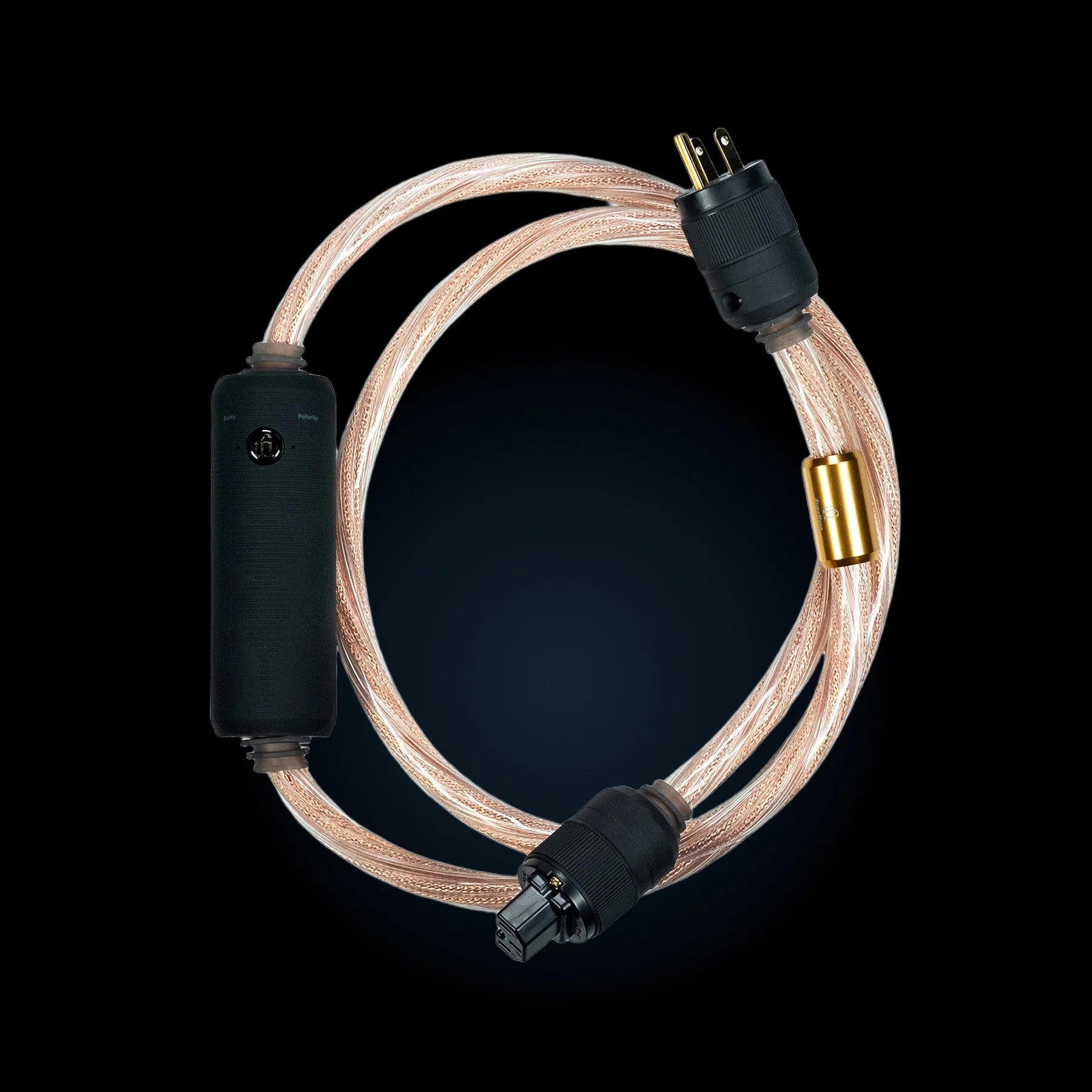 ⚡ Silent Power SuperNova | Cable de corriente audiófilo ultra silencioso con tecnología de supresión activa y cobre plateado | JMI Audio