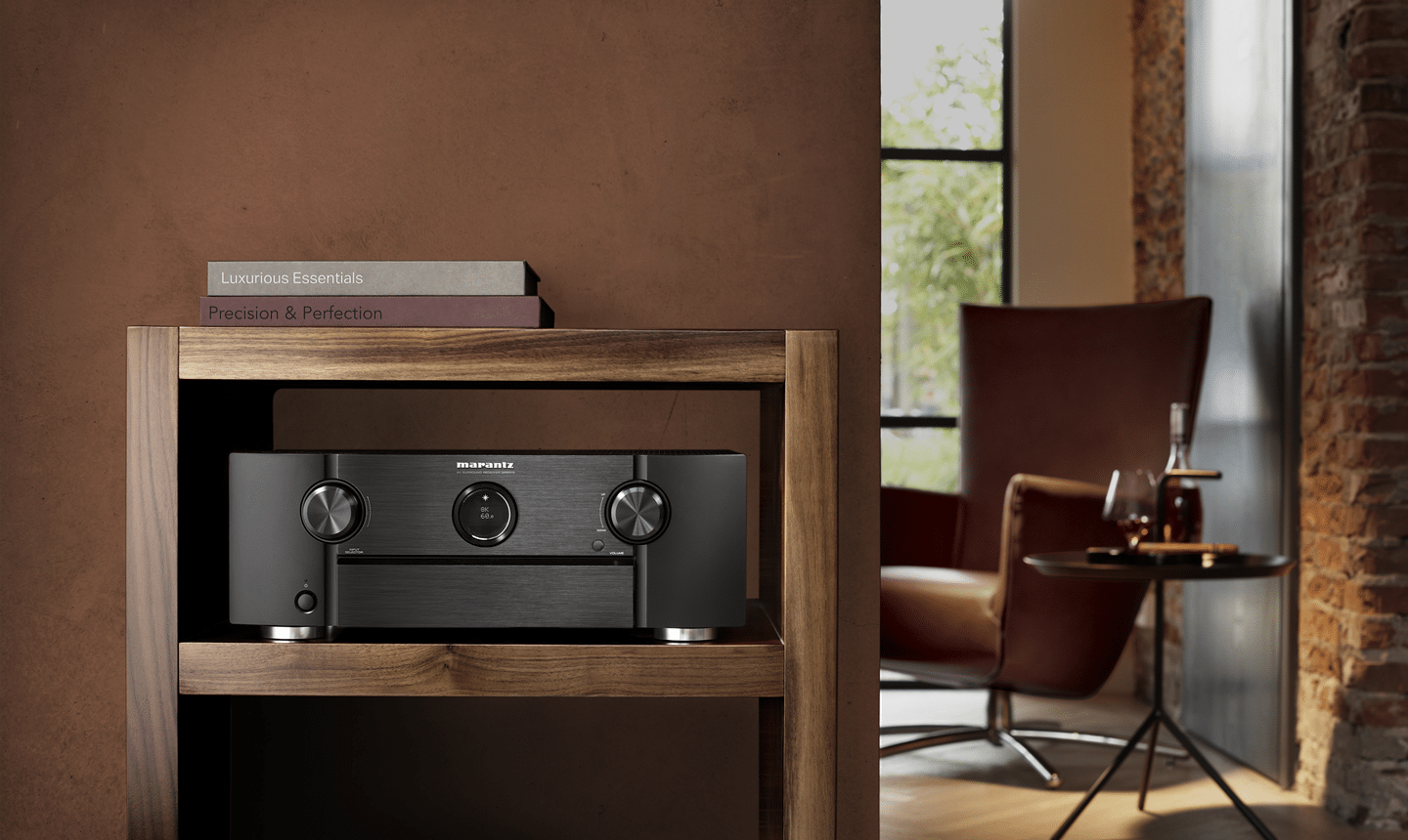 SR6015 Receptor AV 9.2 canales 8K UHD con Dolby Atmos y DTS:X | Marantz