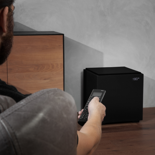DN12 Subwoofer activo con 1500W y dos radiadores pasivos | Definitive Technology