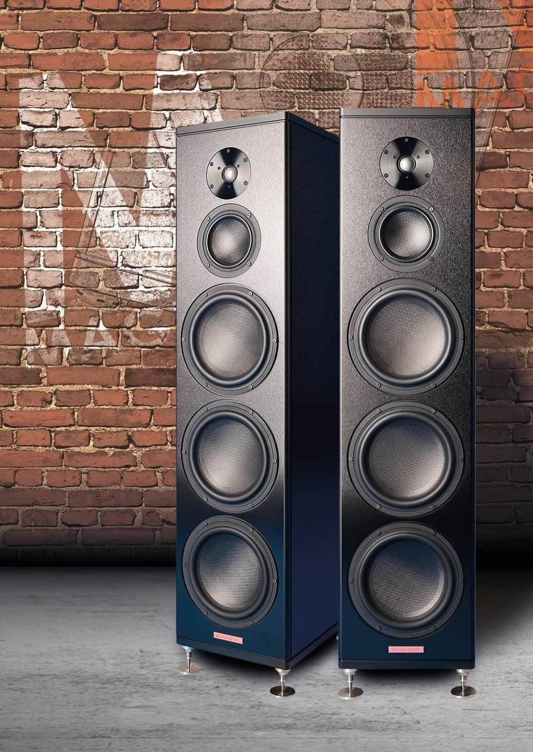 A5 Par de bocinas Hi-End tipo torre de 3 vias | Magico