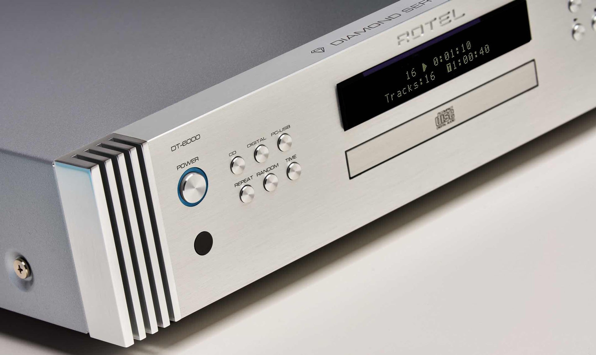 DT-6000 Diamond series DAC y transporte de CD con MQA | Rotel