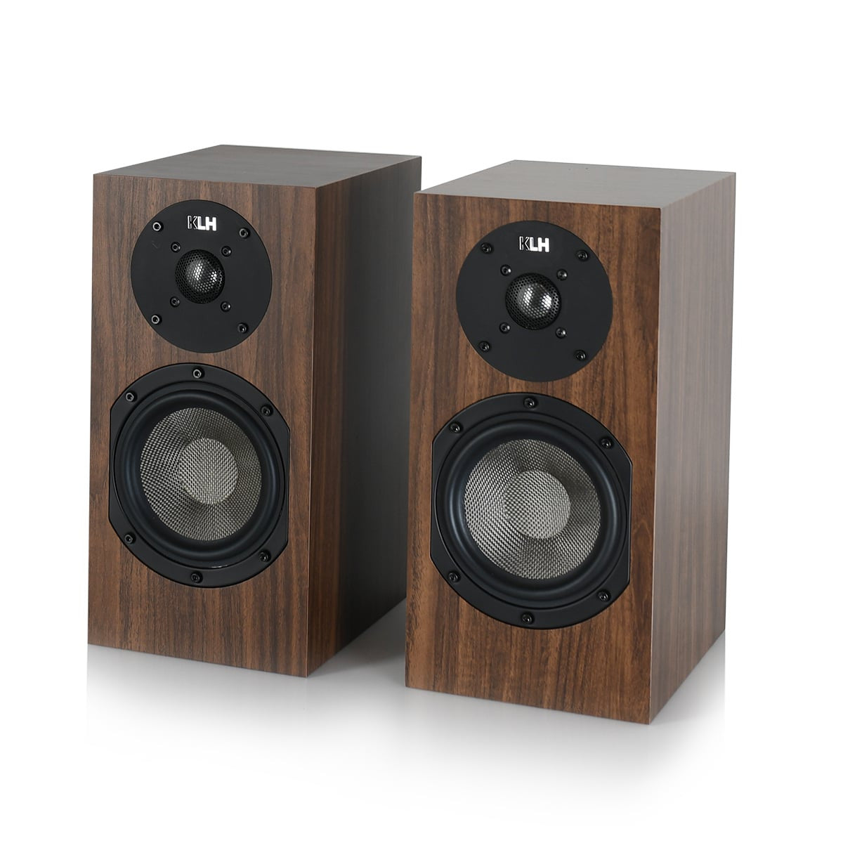 KLH Audio Albany II Par de bocinas de repisa para teatro en casa o sonido Hi-Fi