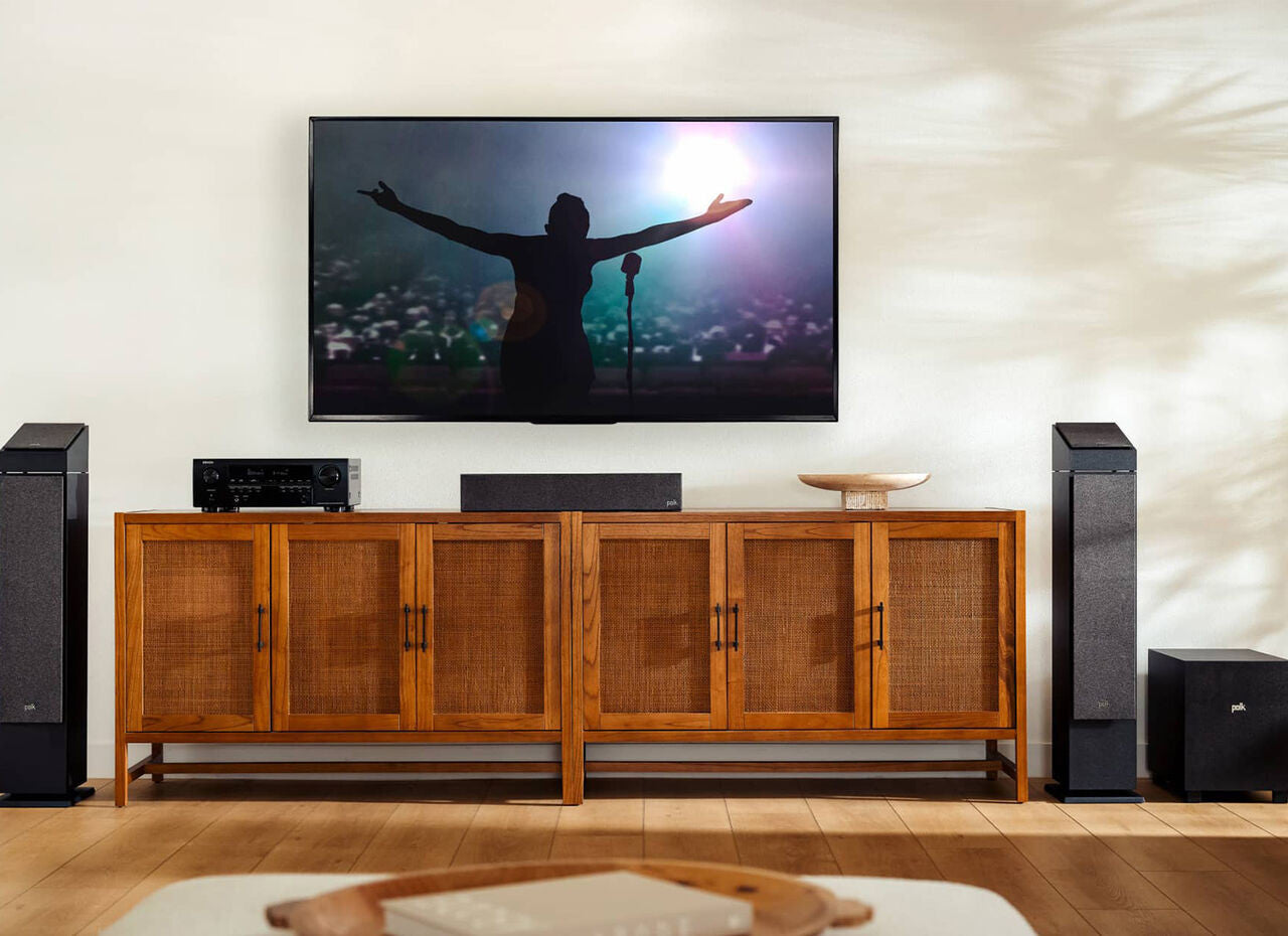 MXT10 Subwoofer de alto rendimiento de 10" y 50 W | POLK AUDIO
