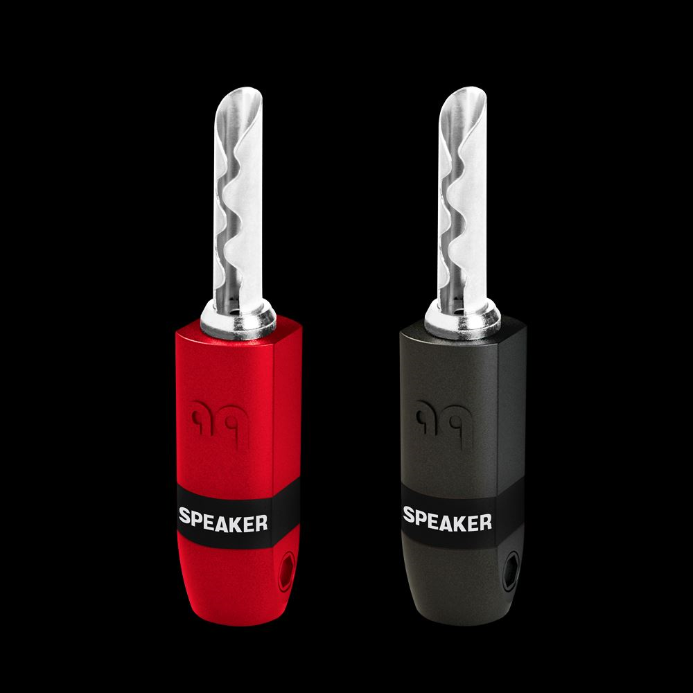 Conector Banana Estándar  para cable de bocina (Set 4) | Audioquest