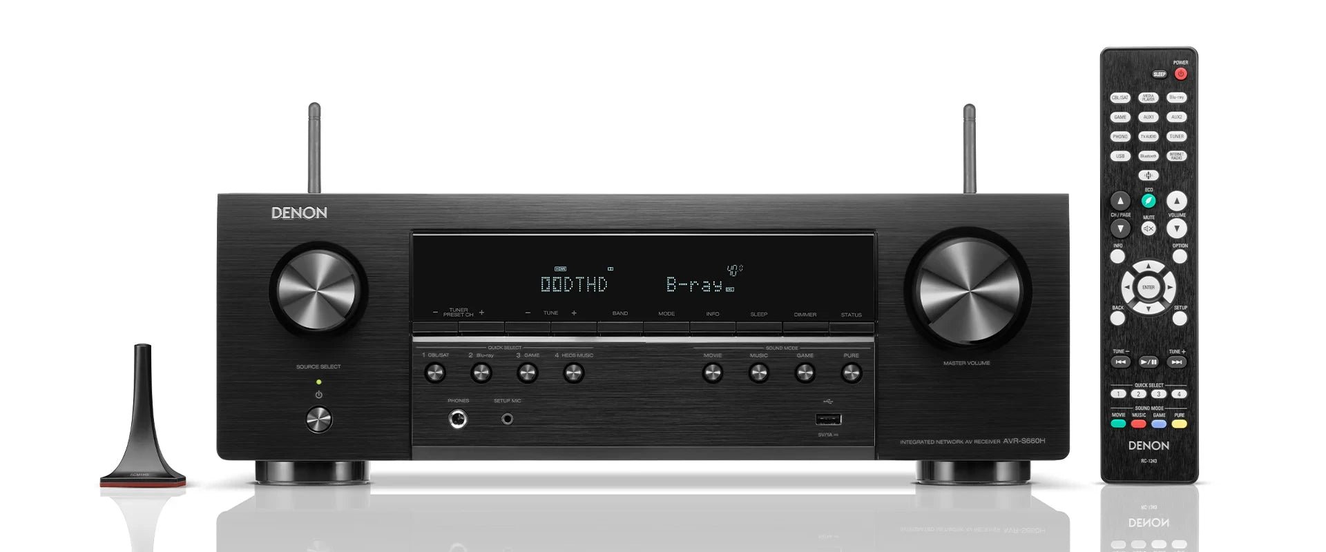 AVR-S660H Amplificador de 5.2 canales compatible con Dolby Atmos | Denon