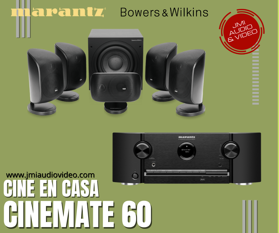 Cine en casa 5.1 Cinemate 60 Airplay, spotify, 8K UHD