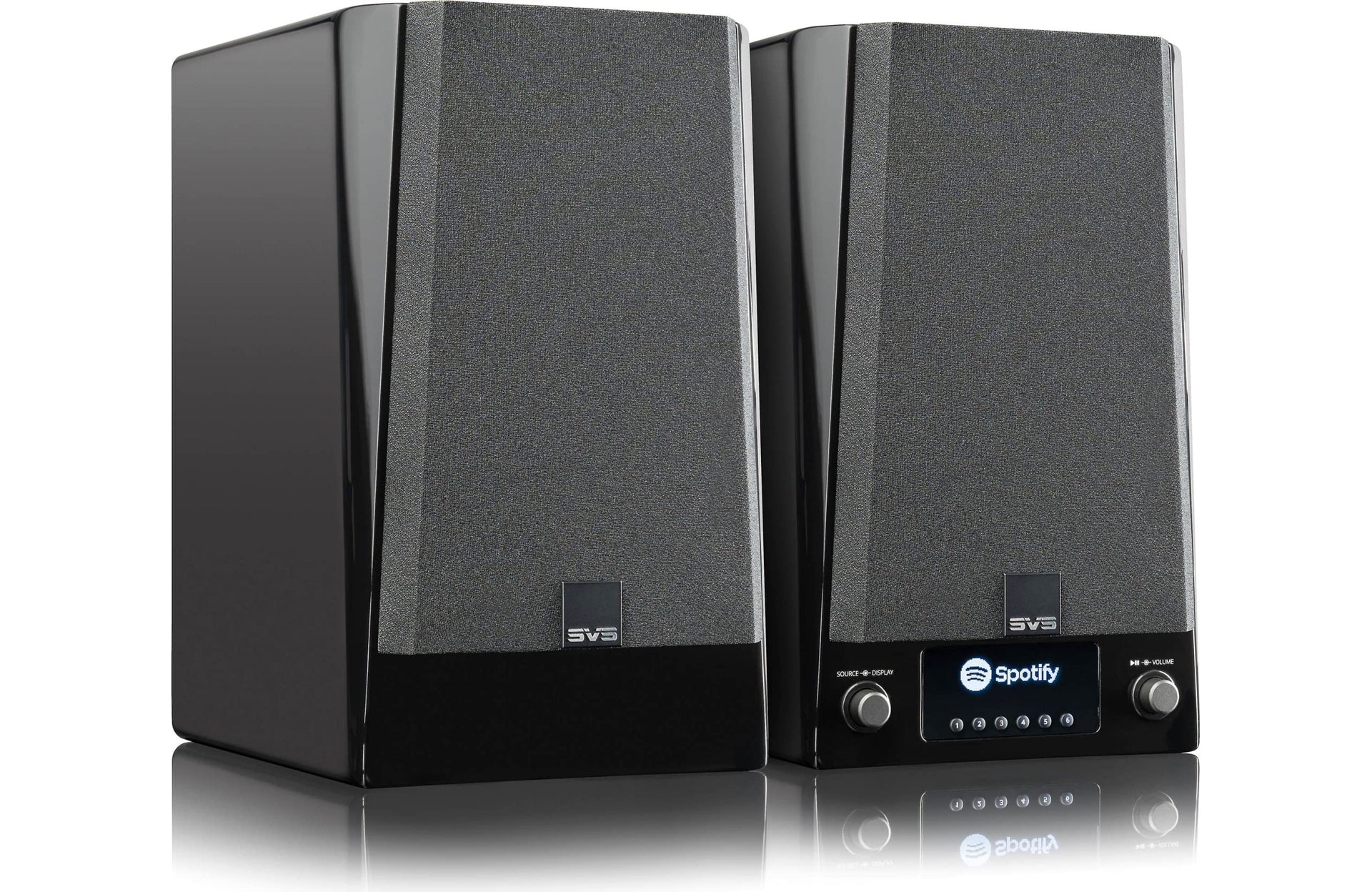 Prime Wireless Pro Par de Bocinas Inalámbricas con Chromecast y Airplay 2 | SVS