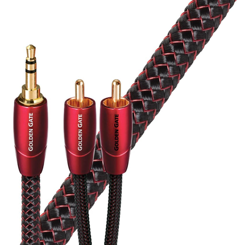 Golden Gate Cable de interconexion analoga (Miniplug - RCA) |Audioquest