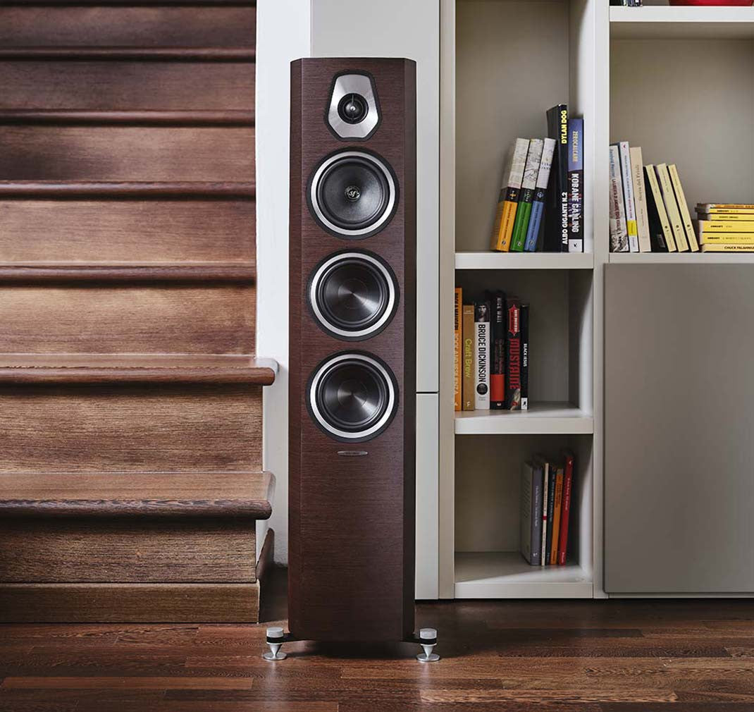 Sonetto III Par de bocinas Hi-fi hechas a mano en Italia | Sonus Faber