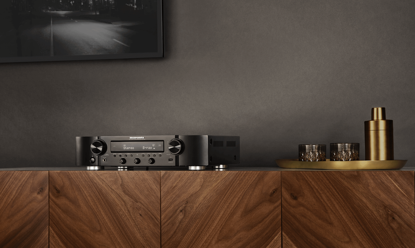 NR1200 Receptor estéreo delgado con HDMI incorporado | Marantz