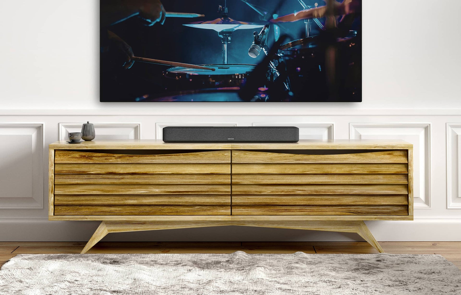 HOME SB550 Barra de sonido activa con Dolby Atmos | DENON