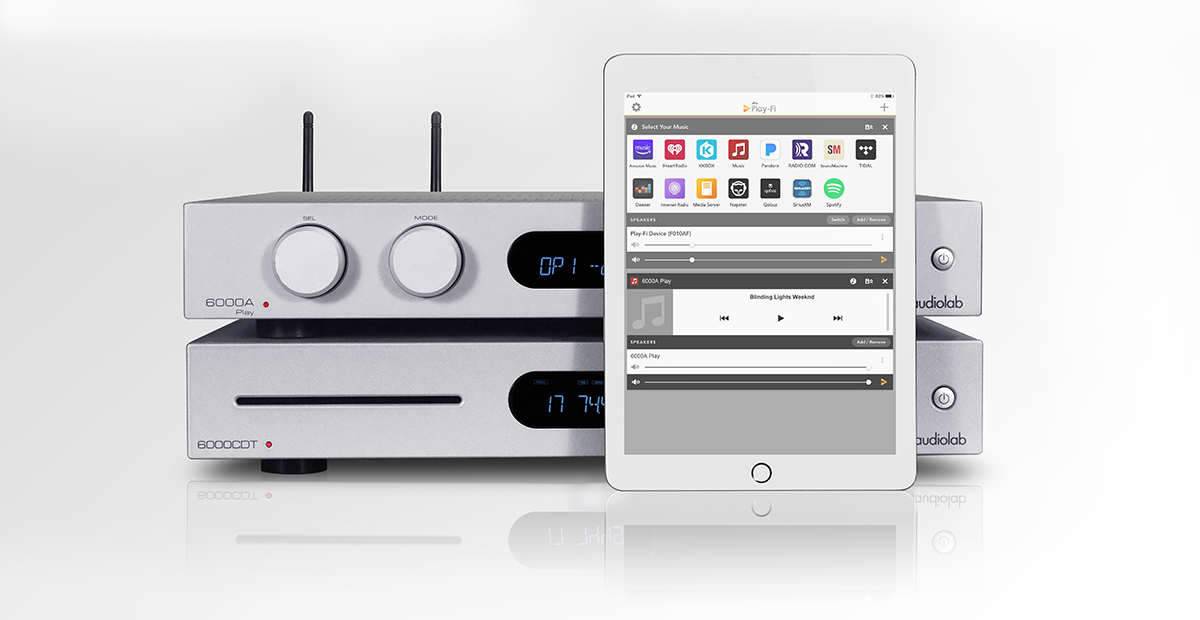 Audiolab Amplificador Integrado con streamer 6000A Play