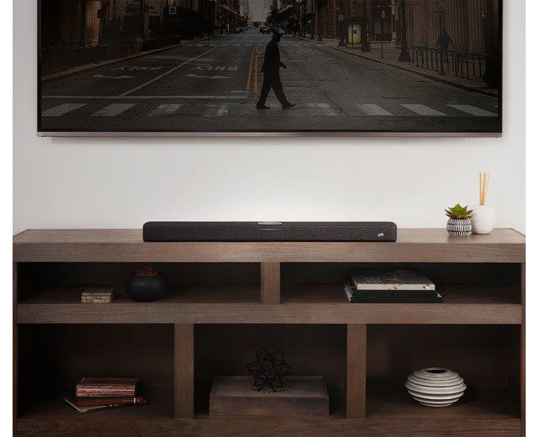 REACT Barra de sonido para cine en casa con Alexa integrada | POLK AUDIO