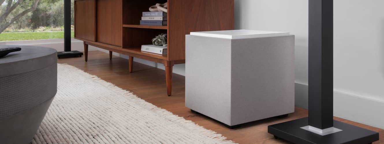 DN10 Subwoofer activo de 500W y 2 radiadores pasivos | Definitive Technology