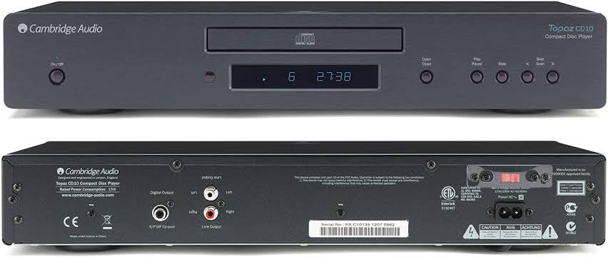 Topaz CD10 Reproductor de CD | Cambridge audio