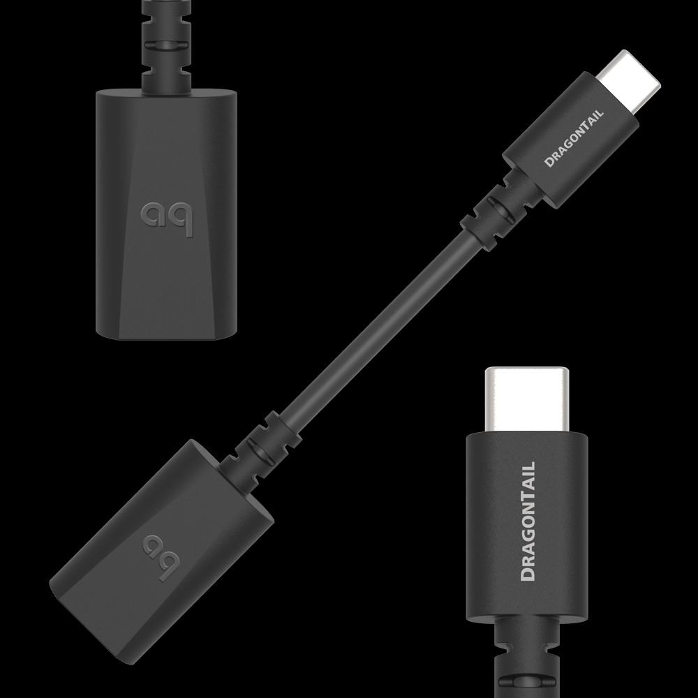 Dragon Tail Adaptador USB TIPO C para computadora  | Audioquest