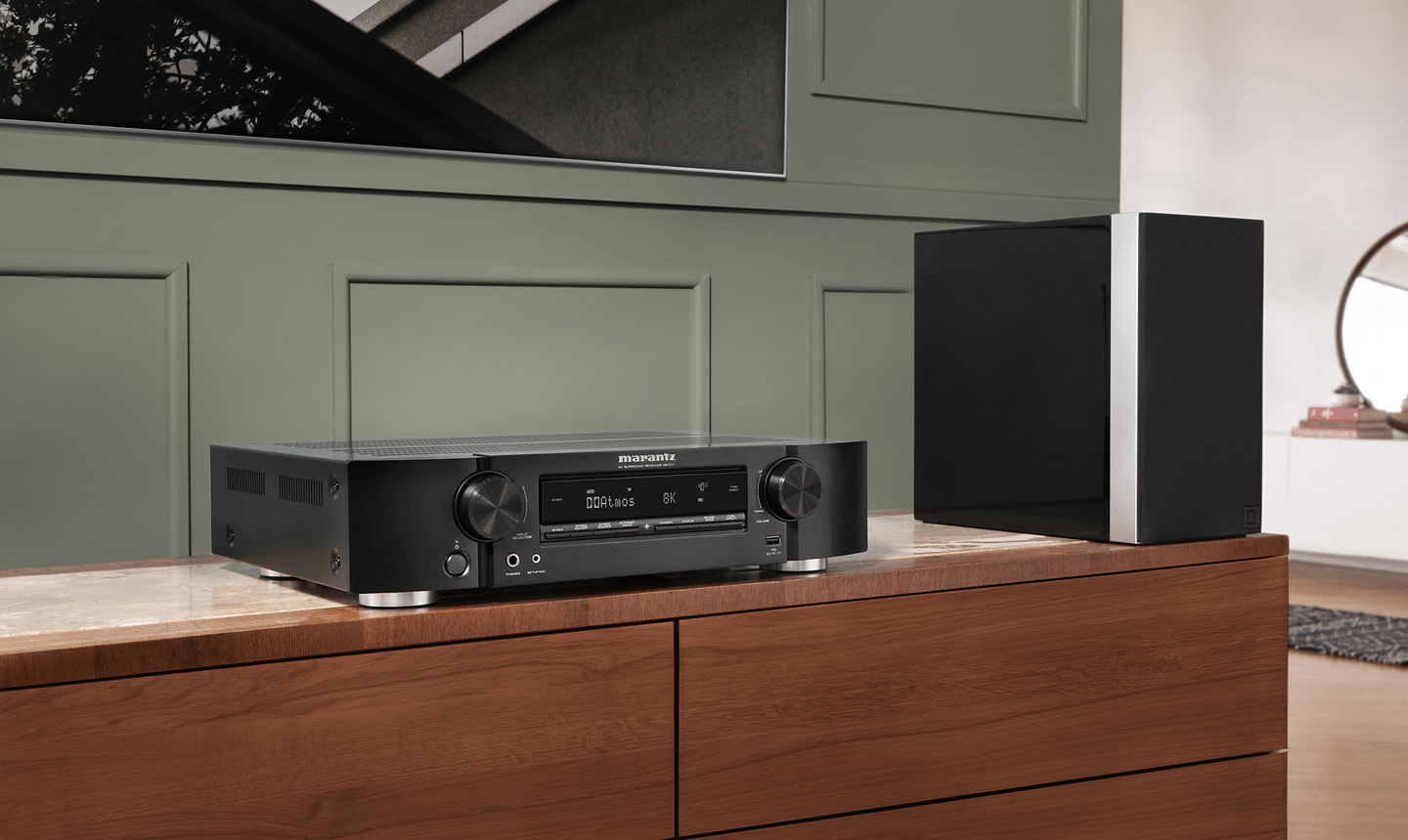 NR1711 Receptor AV 7.2 canales 8K UHD,con Dolby Atmos DTS:X y Airplay 2| Marantz