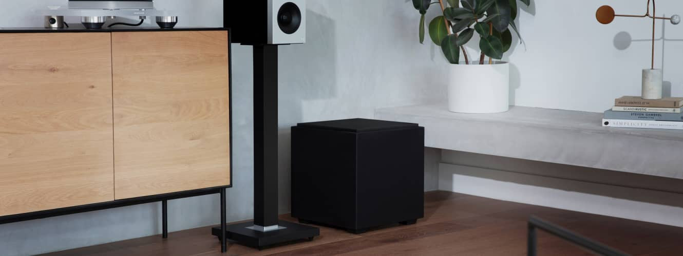 DN8 Subwoofer activo 500W y 2 radiadores pasivos | Definitive Technology