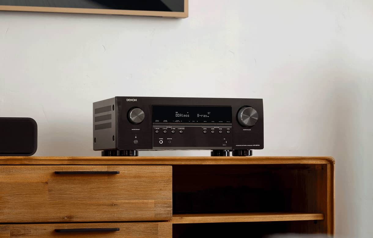 AVR-S970H Receptor de cine en casa UHD 8K 7 canales para Dolby Atmos | DENON