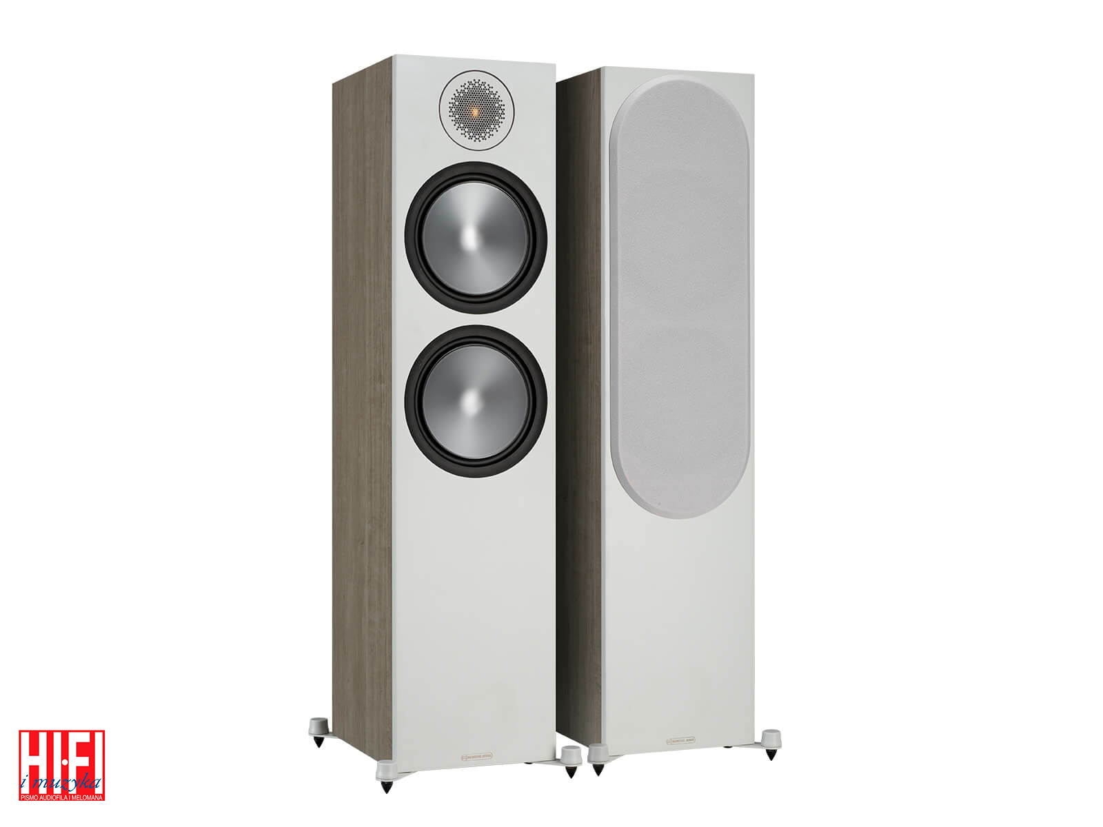 Bronze 500 Par de torres de 8" Hi-Fi | Monitor Audio