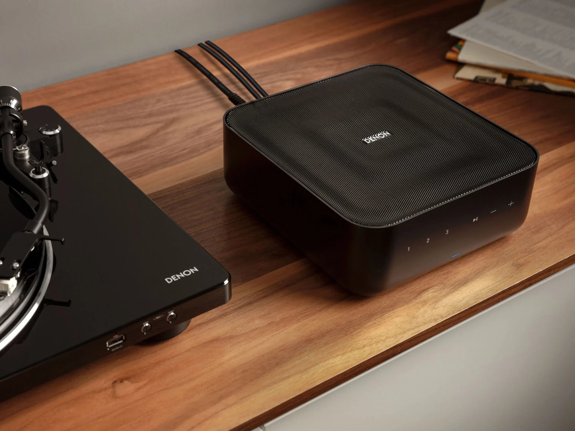 HOME AMP Amplificador integrado de 2 canales de 100W con streamer/DAC | DENON